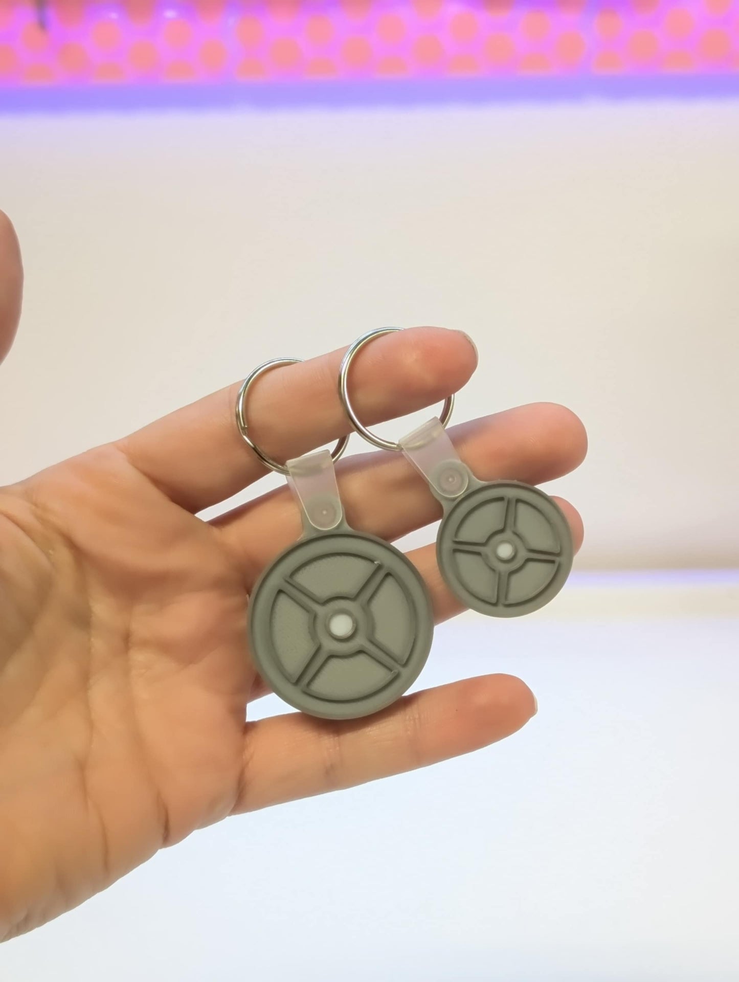 Digital Download - Weight Plate NFC Keychain