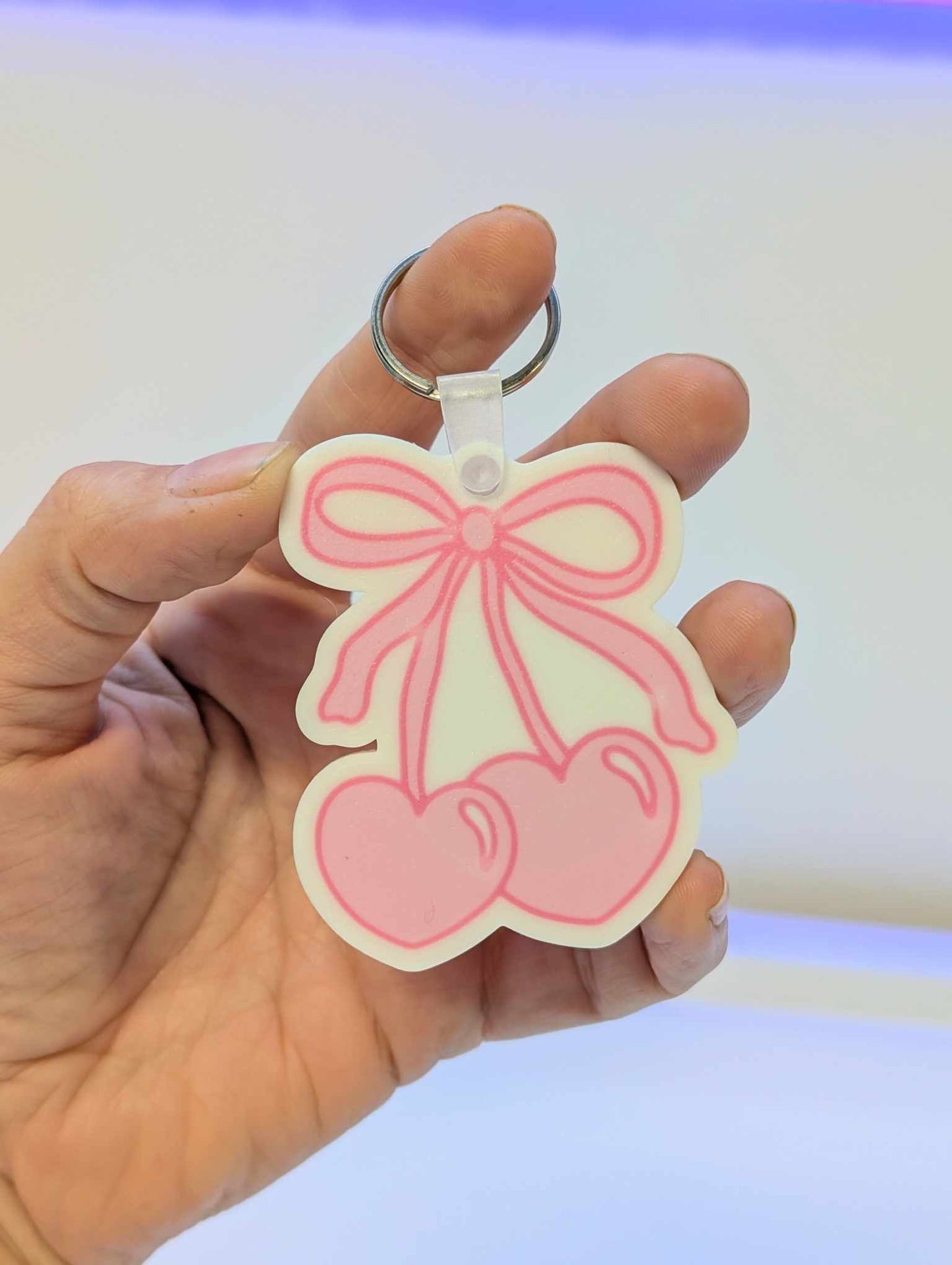 Digital Download - Cherry Heart NFC Keychain