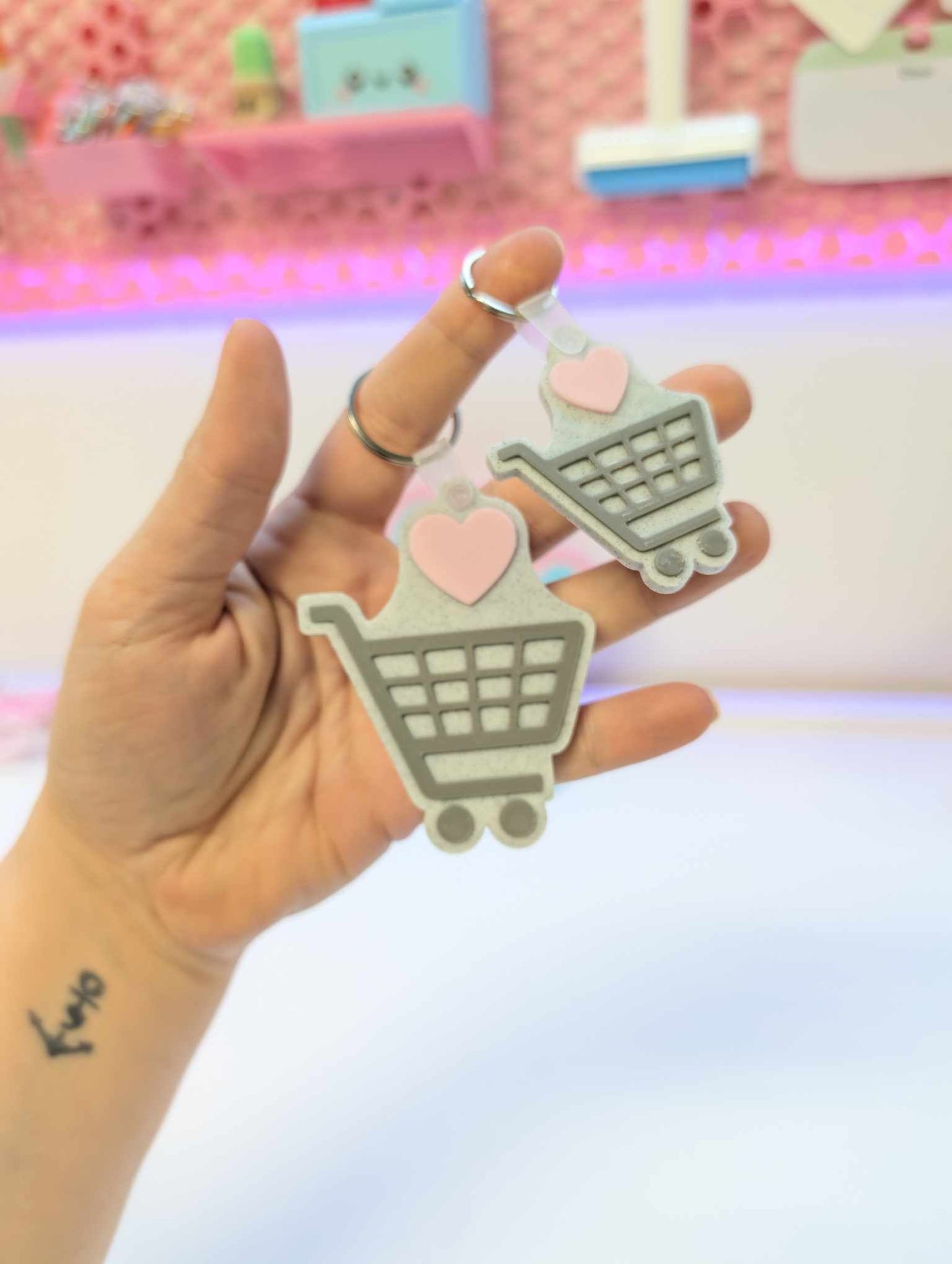 Digital Download - Shopping Cart NFC Keychain