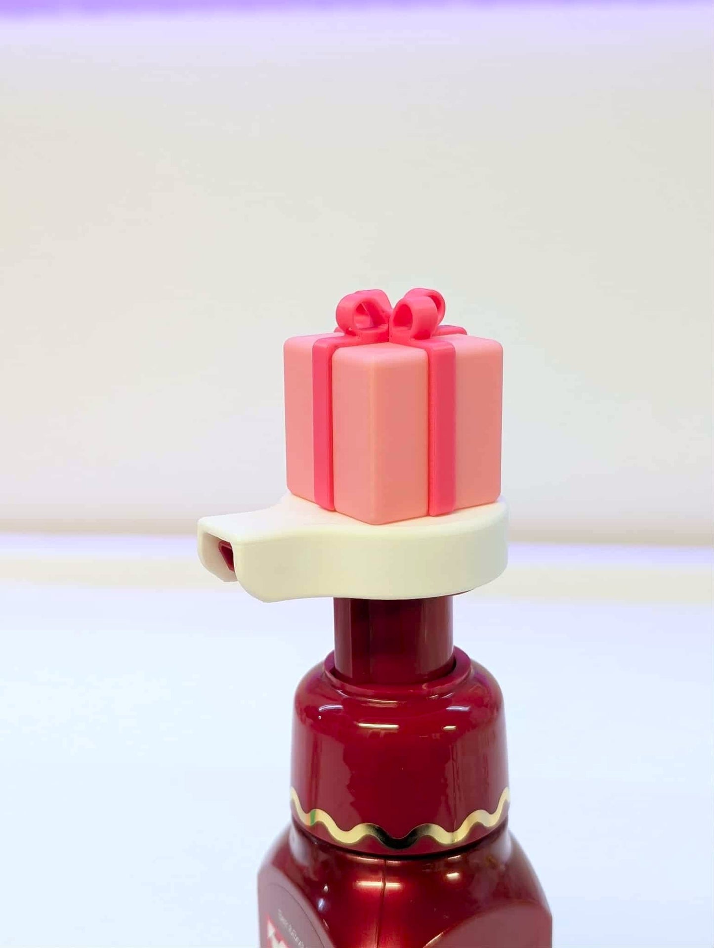 Present Soap Topper: 3D Print STL & 3MF File Gift (Digital Download)