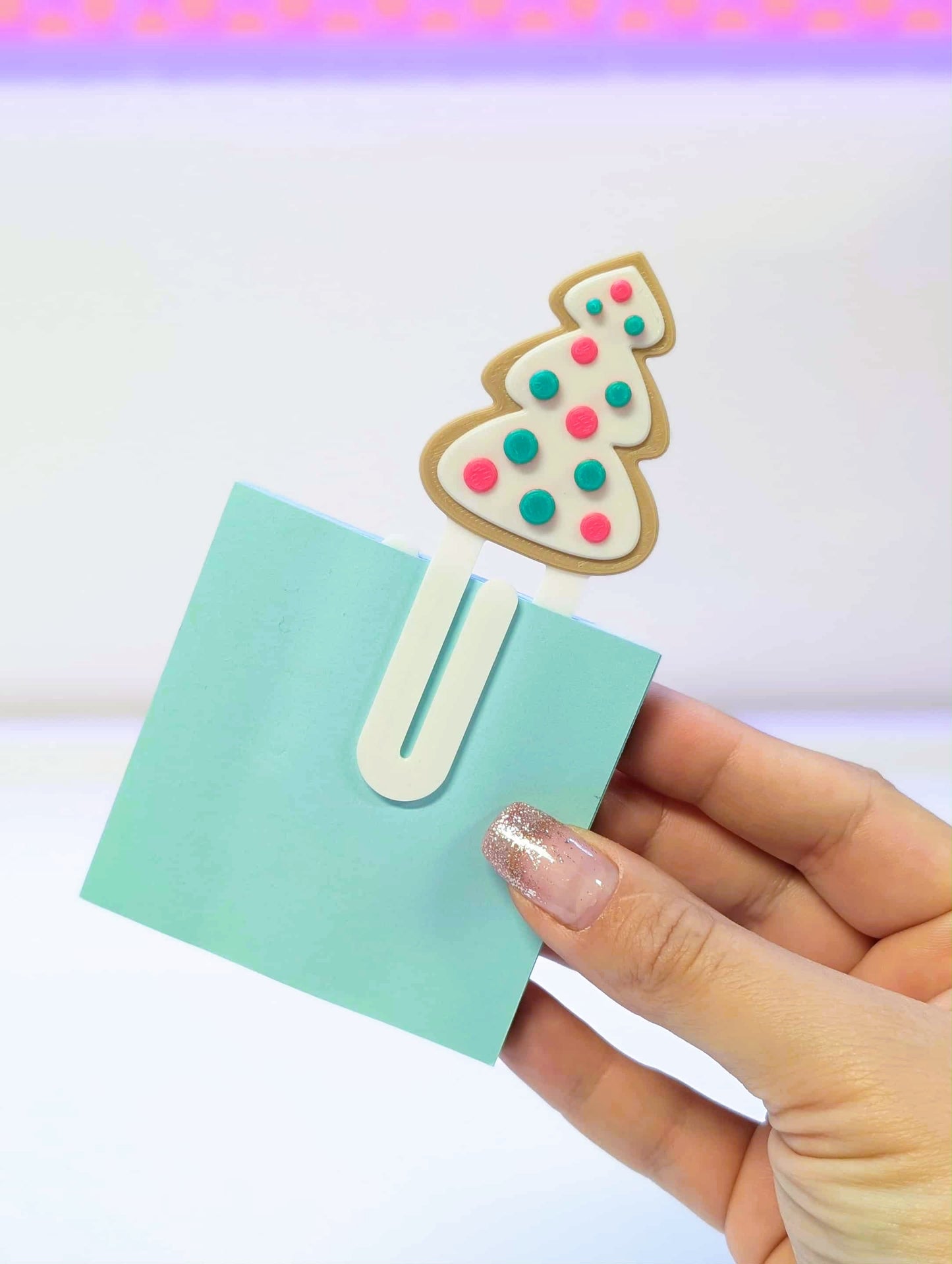 Christmas Cookie Paper Clip 3D Print File (STL & 3MF Digital Download)