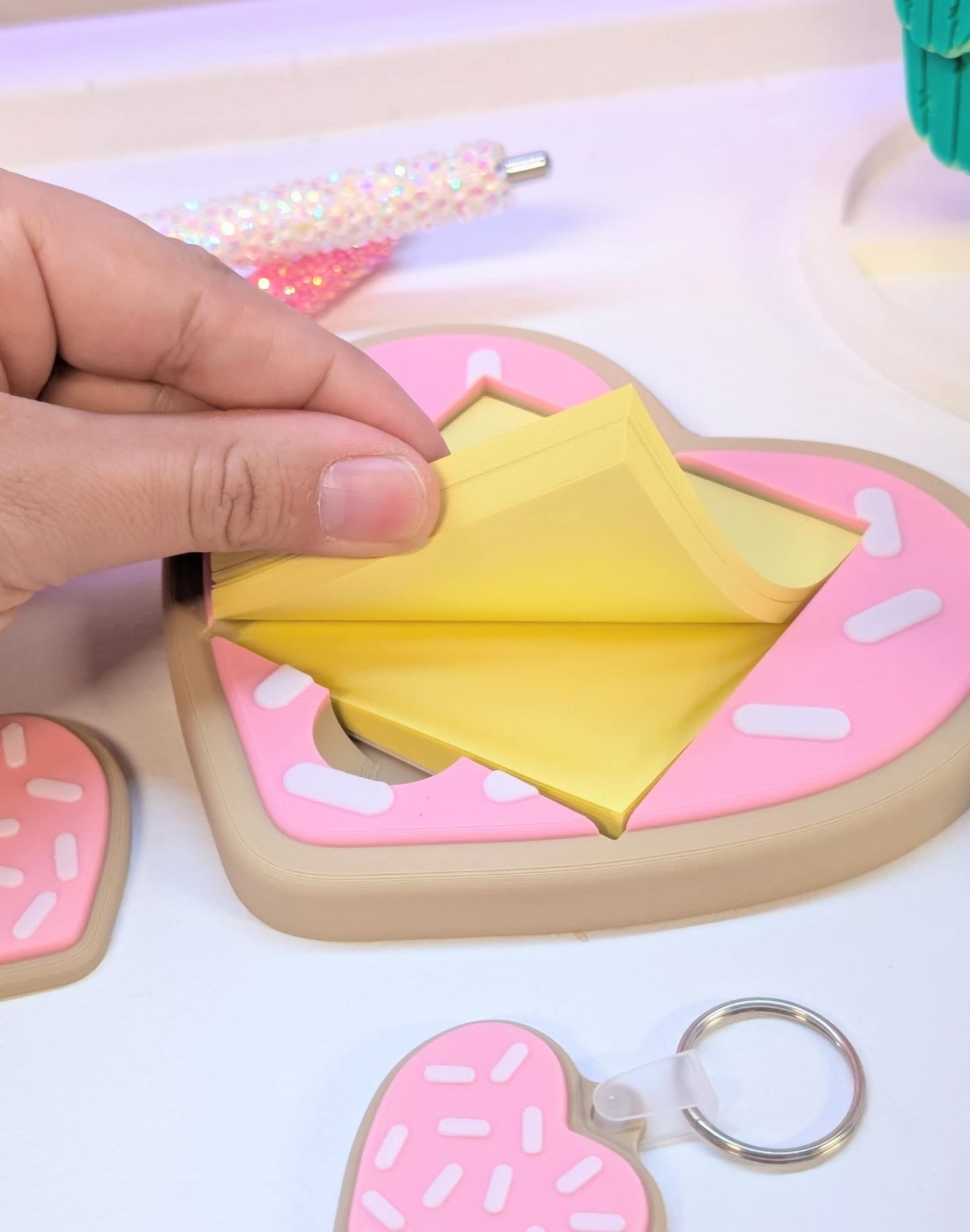 Sugar Cookie Sticky Note Holder - STL & 3MF - Digital Download
