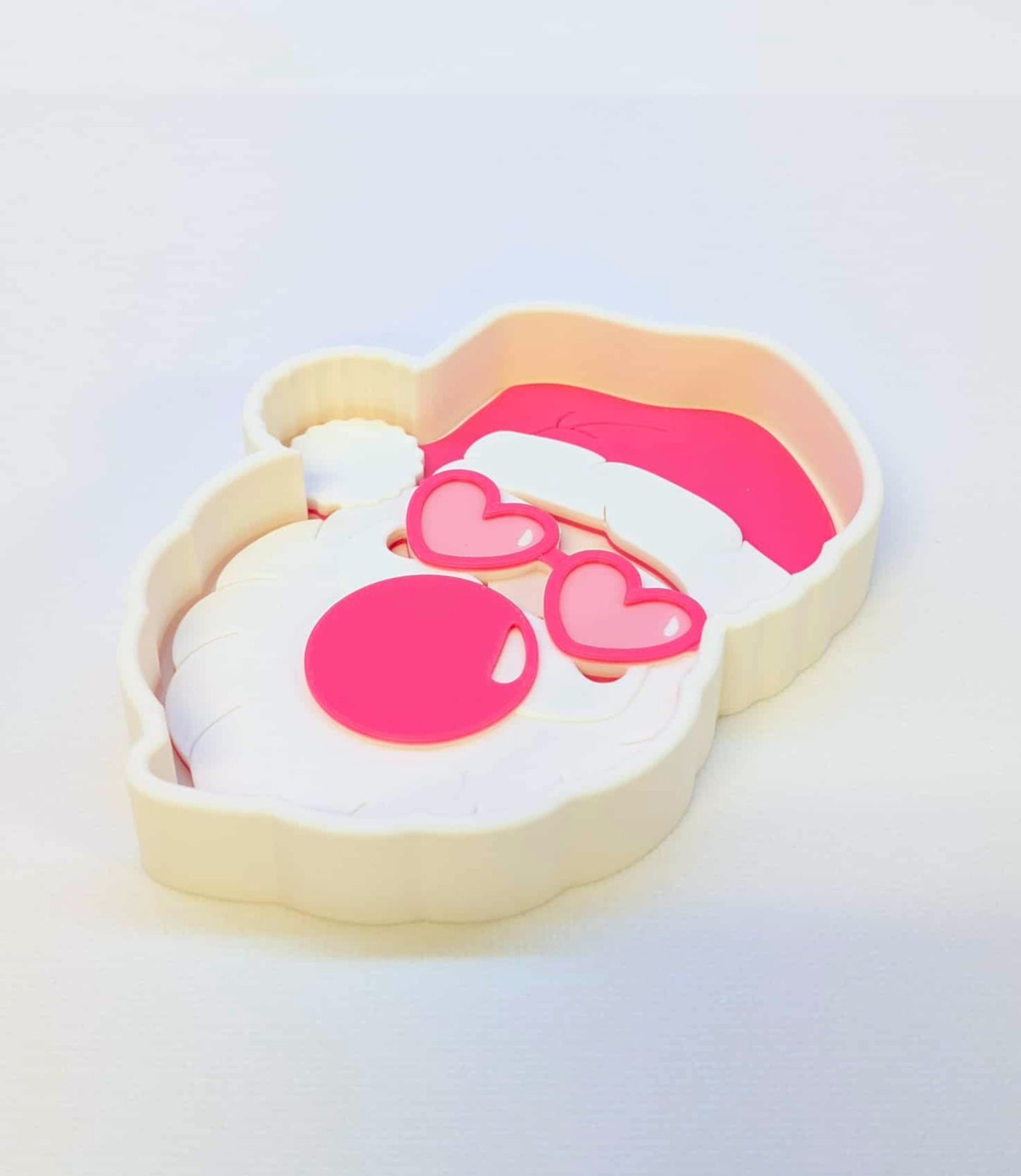 Sassy Santa Trinket Dish 3D Print File (STL & 3MF)