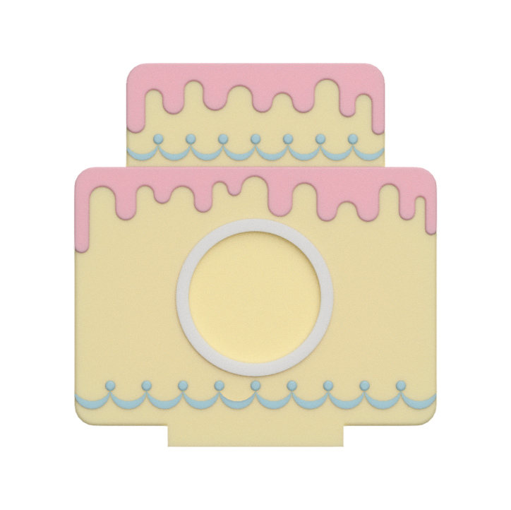 Digital Download - NFC Display Backing - Cake Backing