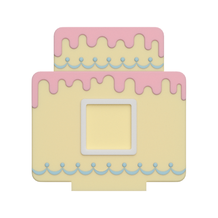 Digital Download - NFC Display Backing - Cake Backing