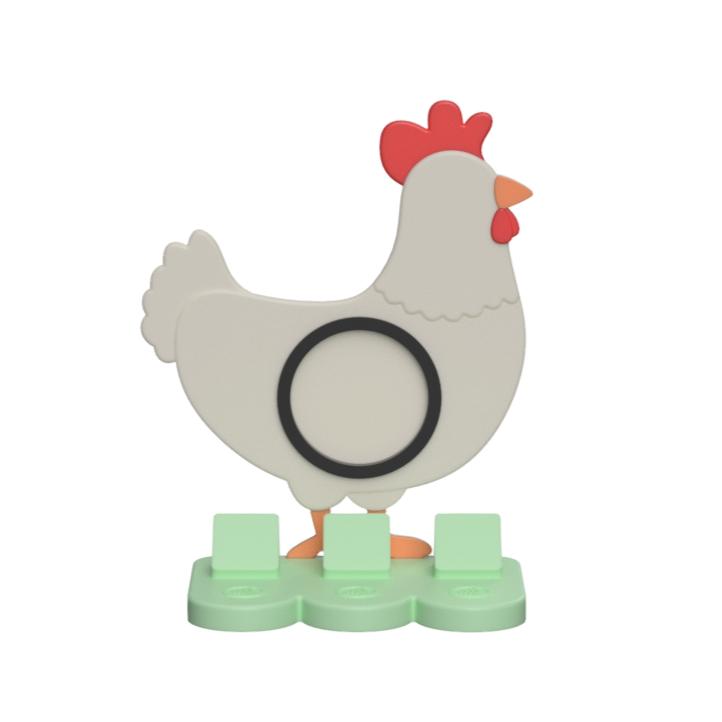 Digital Download - NFC Display Backing - Chicken Backing