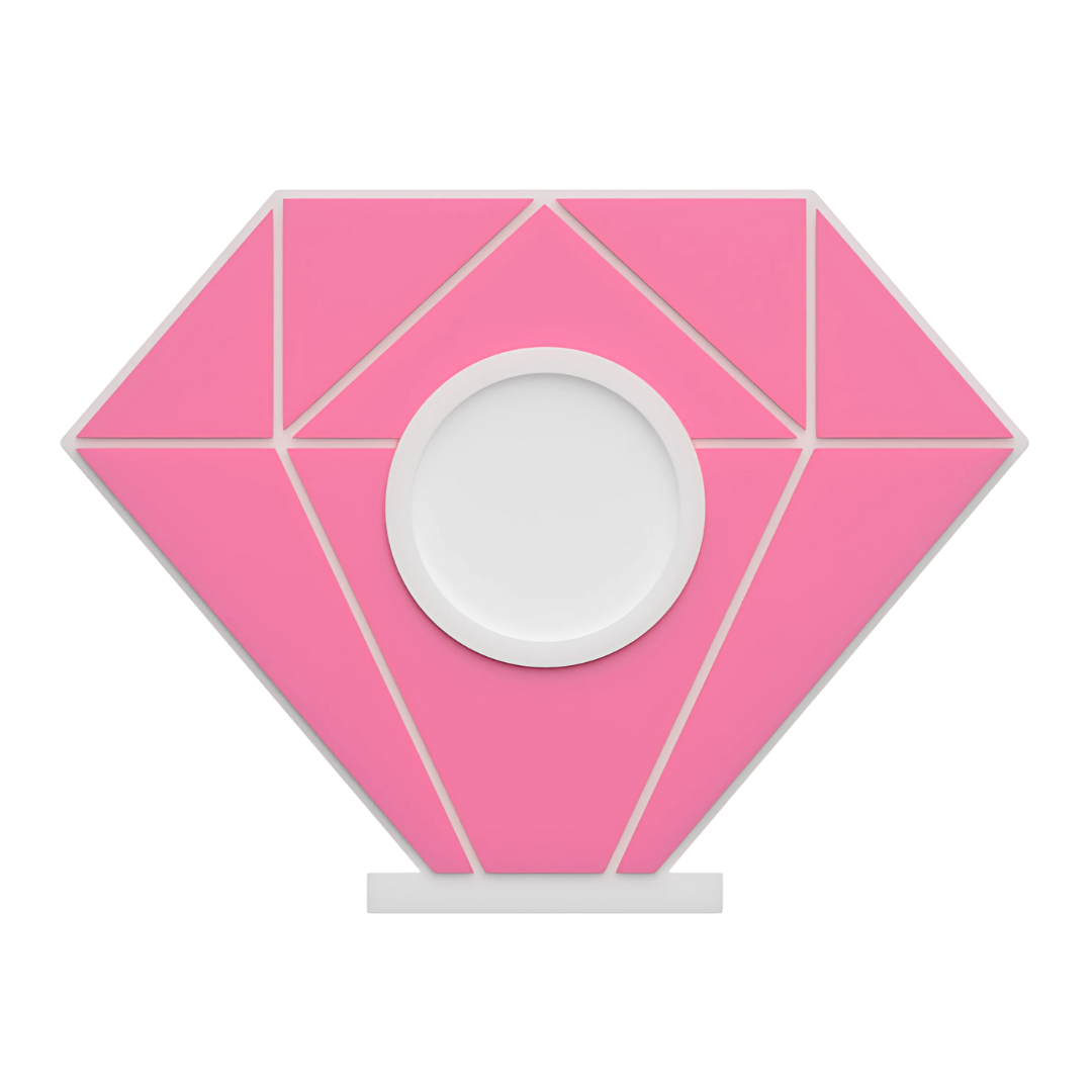 Digital Download - NFC Display Backing - Diamond Backing - Circle