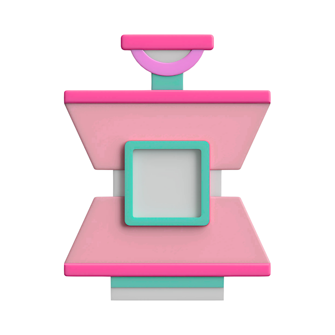 Digital Download - NFC Display Backing - Heat Press Backing - Square