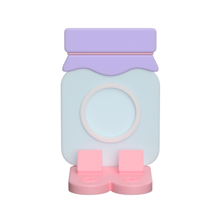 Digital Download - NFC Display Backing - Small Jar Backing