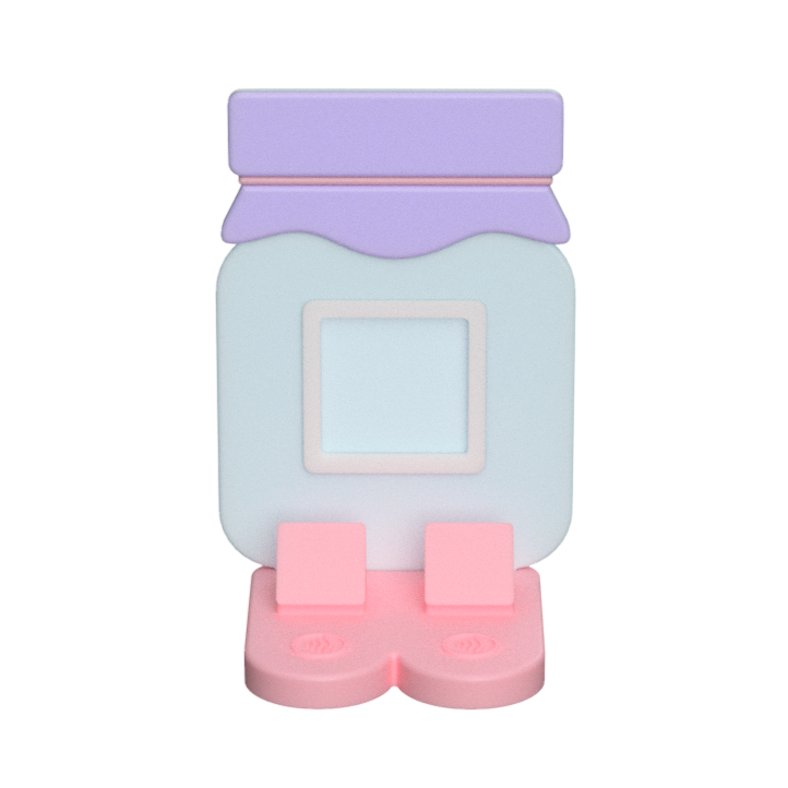 Digital Download - NFC Display Backing - Small Jar Backing