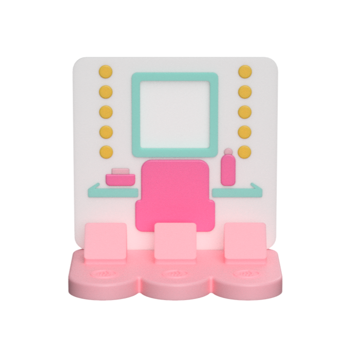 Digital Download - NFC Display Backing - Salon Backing - Square