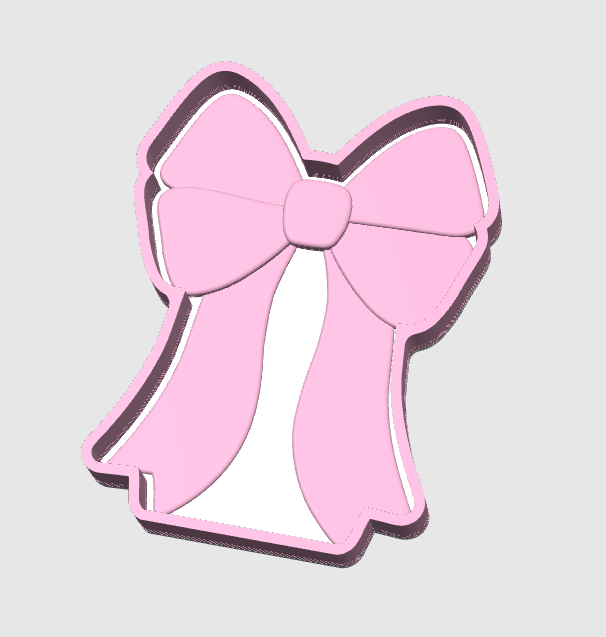 Coquette Bow Trinket Dish 3D Print File (STL & 3MF)