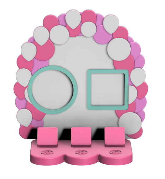 Digital Download - NFC Display Backing - Balloon Arch Backing