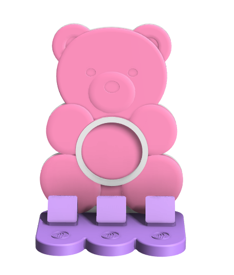 Digital Download - NFC Display Backing - Gummy Bear Backing - Circle