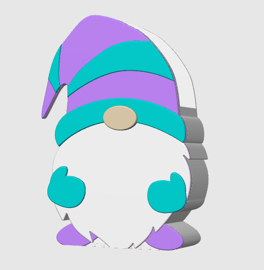 Gnome Pen Holder: 3D Print STL & 3MF File (Digital Download)