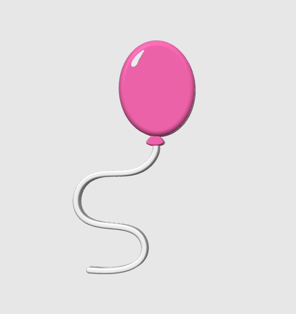 Balloon Straw Topper 3D Print File (STL & 3MF Digital Download) 8mm + 10mm Sizes