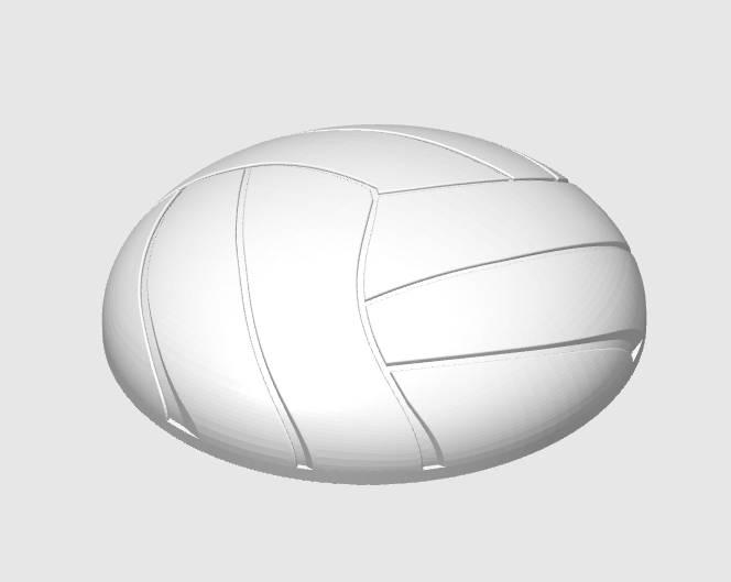 Volleyball Lid Topper – Cup Topper 3D Print File (STL & 3MF Digital Download)