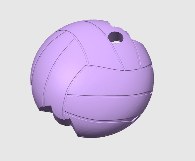 40oz Volleyball Tumbler Topper: 3D Print STL & 3MF File Lid Toppers (Digital Download)