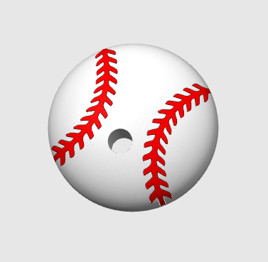 Baseball Lid Topper: 3D Print STL & 3MF File Sports Toppers (Digital Download)
