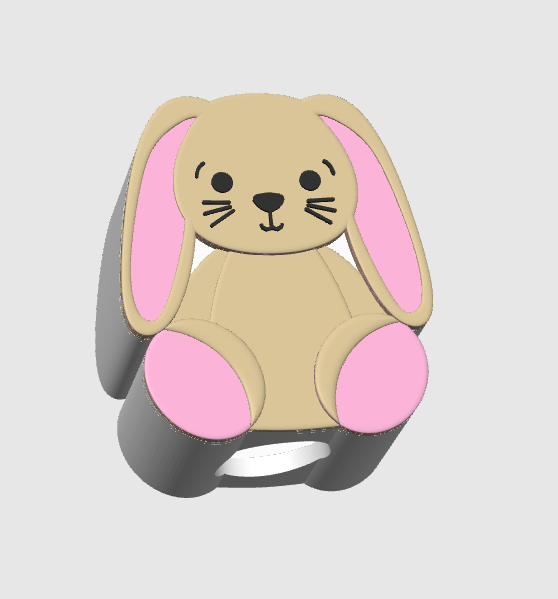 Bunny Soap Holder: 3D Print STL & 3MF File (Digital Download)