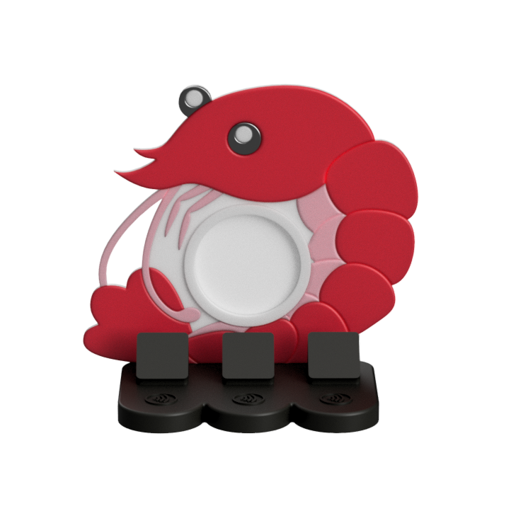Digital Download - NFC Display Backing - Shrimp Backing