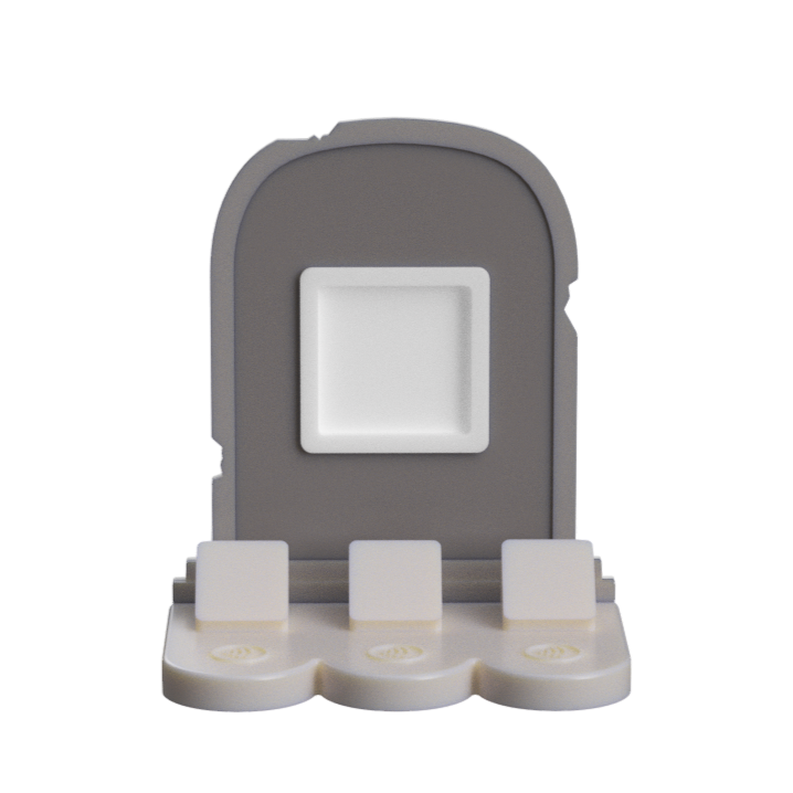 Digital Download - NFC Display Backing - Tombstone Backing - Square