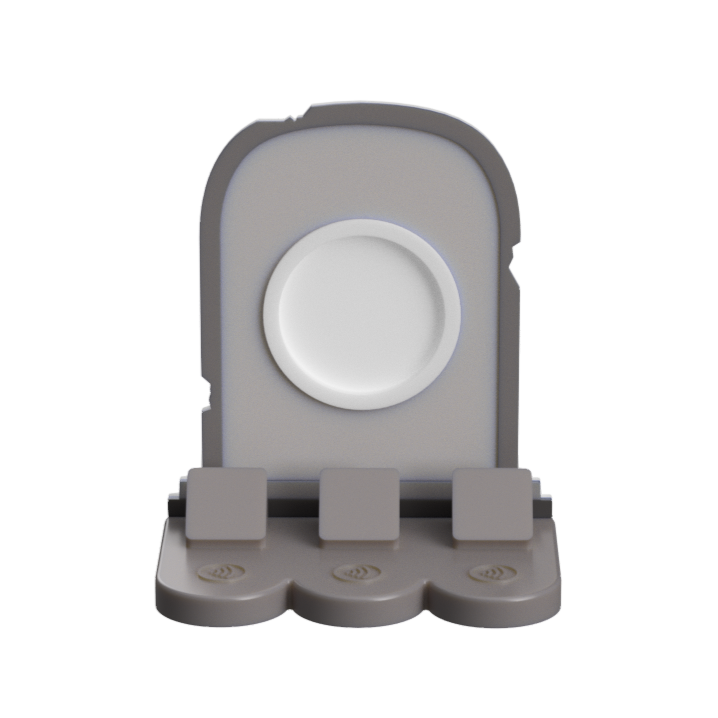Digital Download - NFC Display Backing - Tombstone Backing - Circle