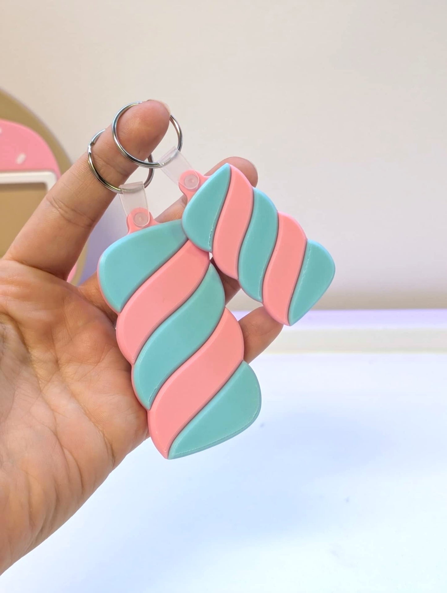 Digital Download - Candy Swirl NFC Keychain