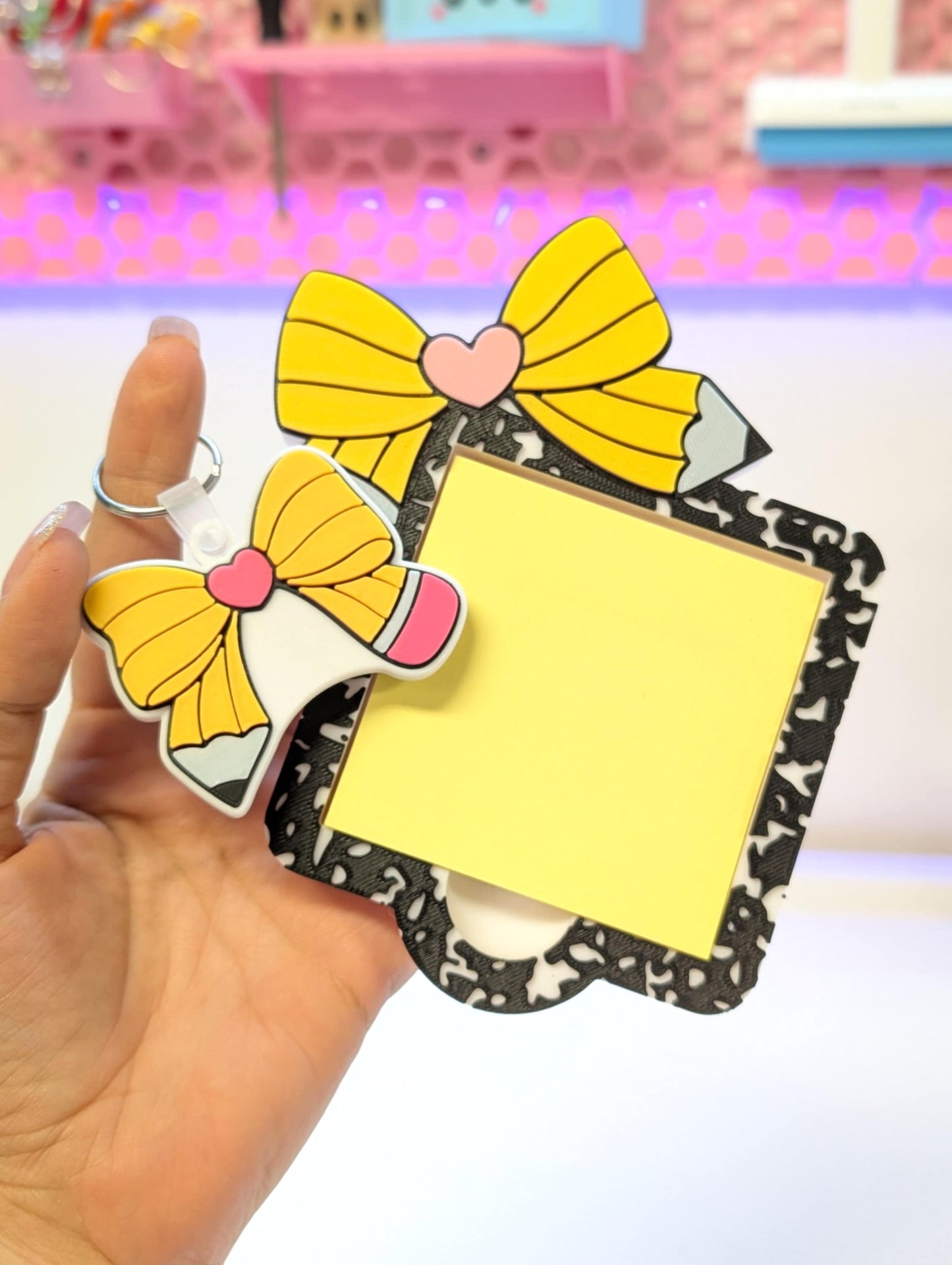 Digital Download - Bow Pencil NFC Keychain