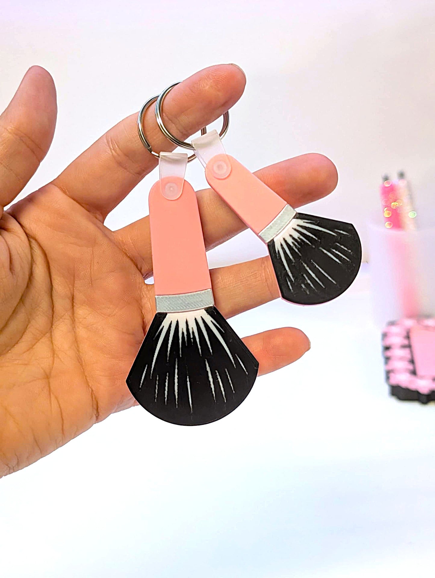 Digital Download - Makeup Brush NFC Keychain