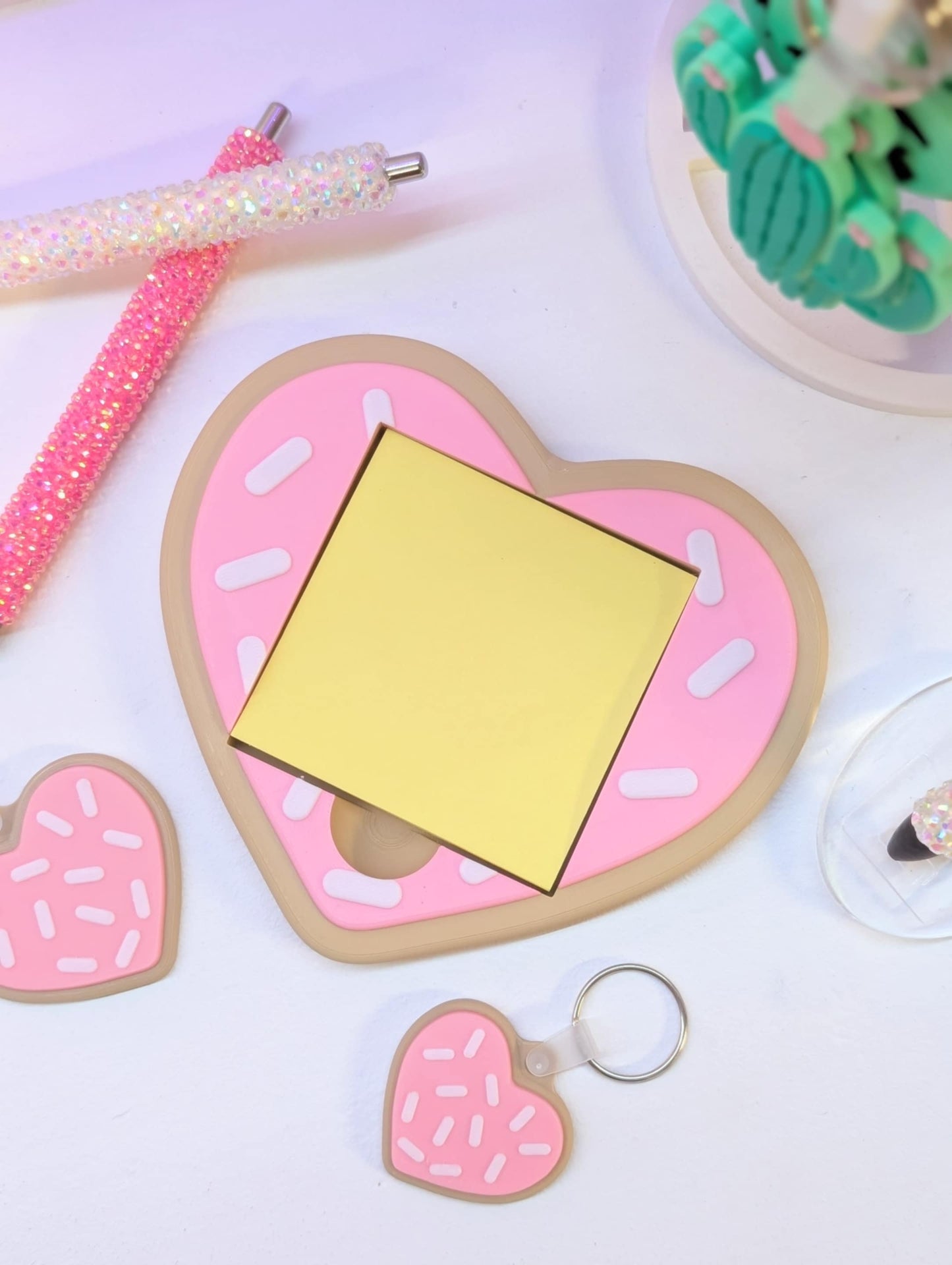 Sugar Cookie Sticky Note Holder - STL & 3MF - Digital Download