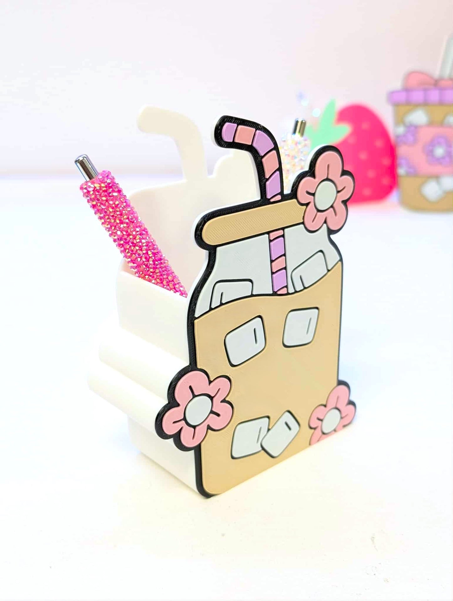 Digital Download - Glass Can Pen Holder STL & 3MF File