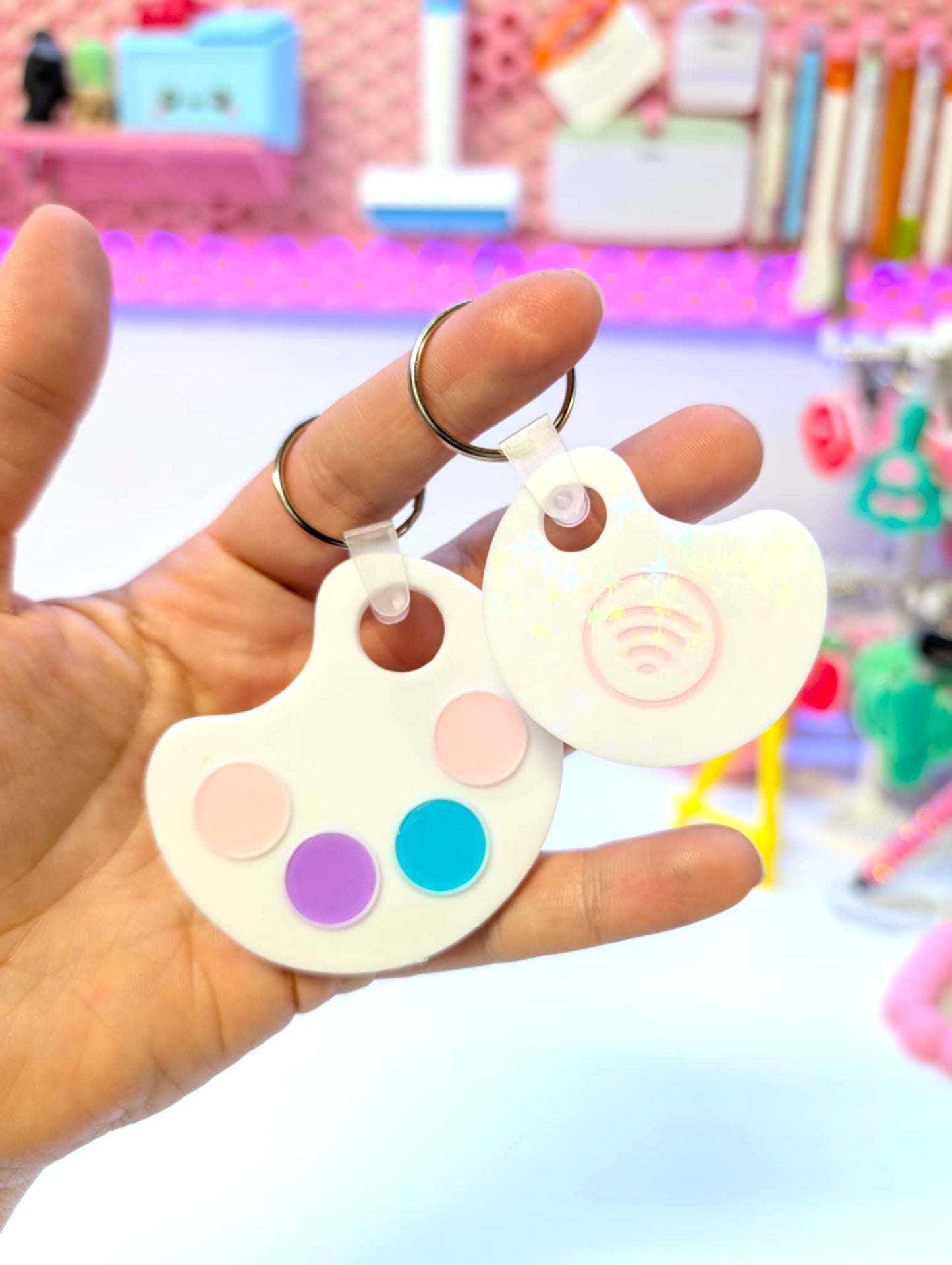 Digital Download - Paint Tray Keychain