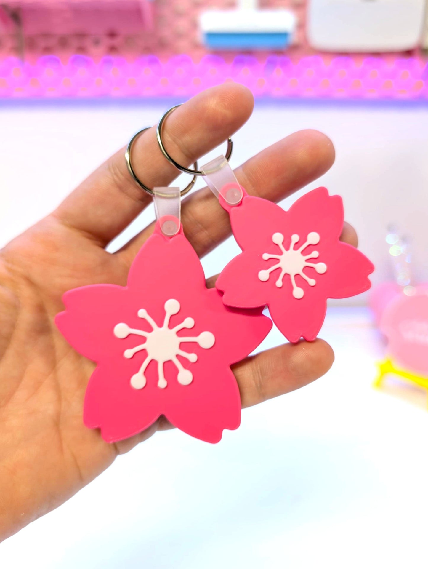 Digital Download - Cherry Blossom NFC Keychain