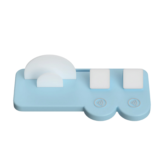 Business Card Holder + 2 Icon - NFC Display Base