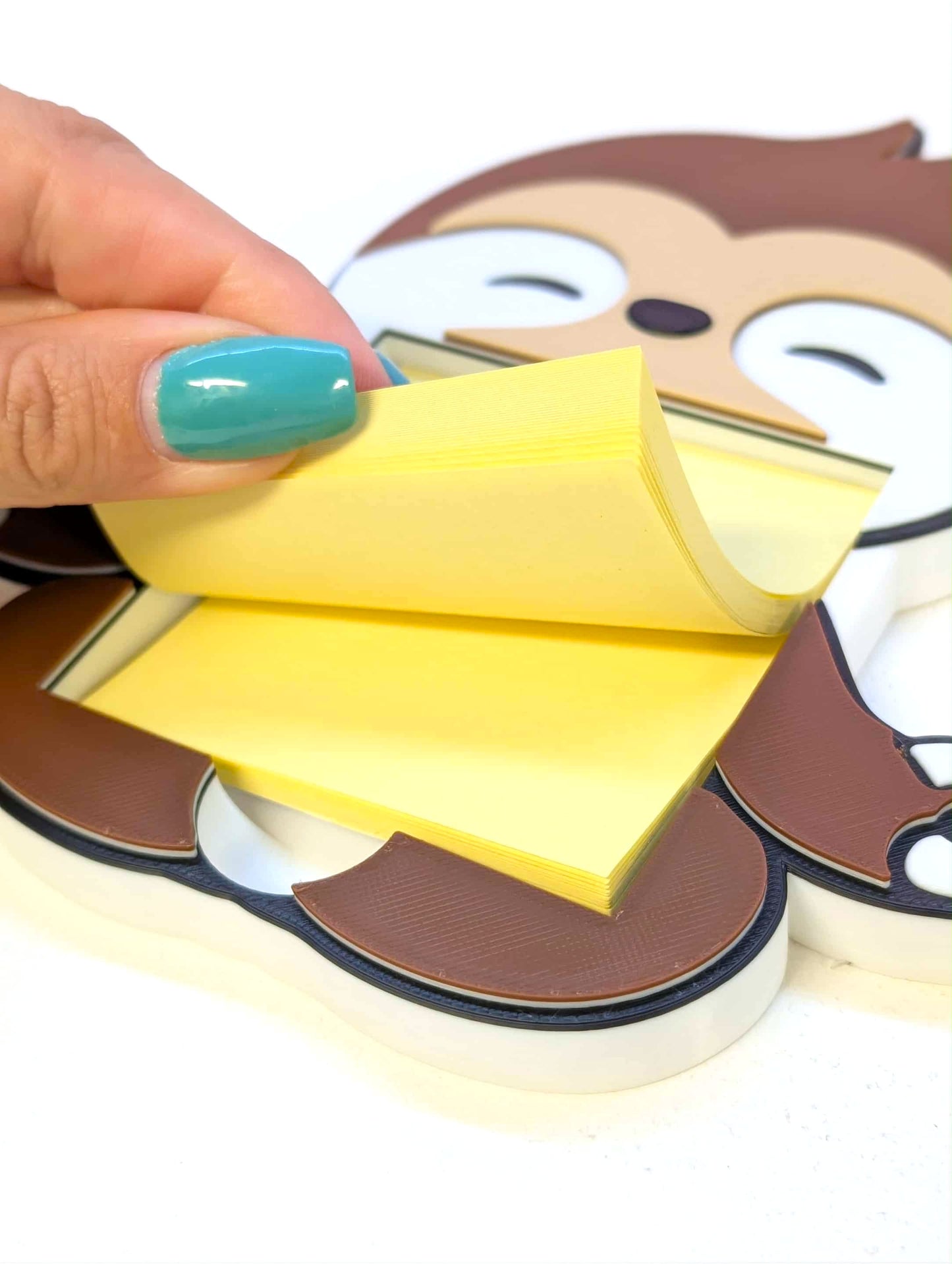 Sloth Sticky Note Holder - STL & 3MF - Digital Download