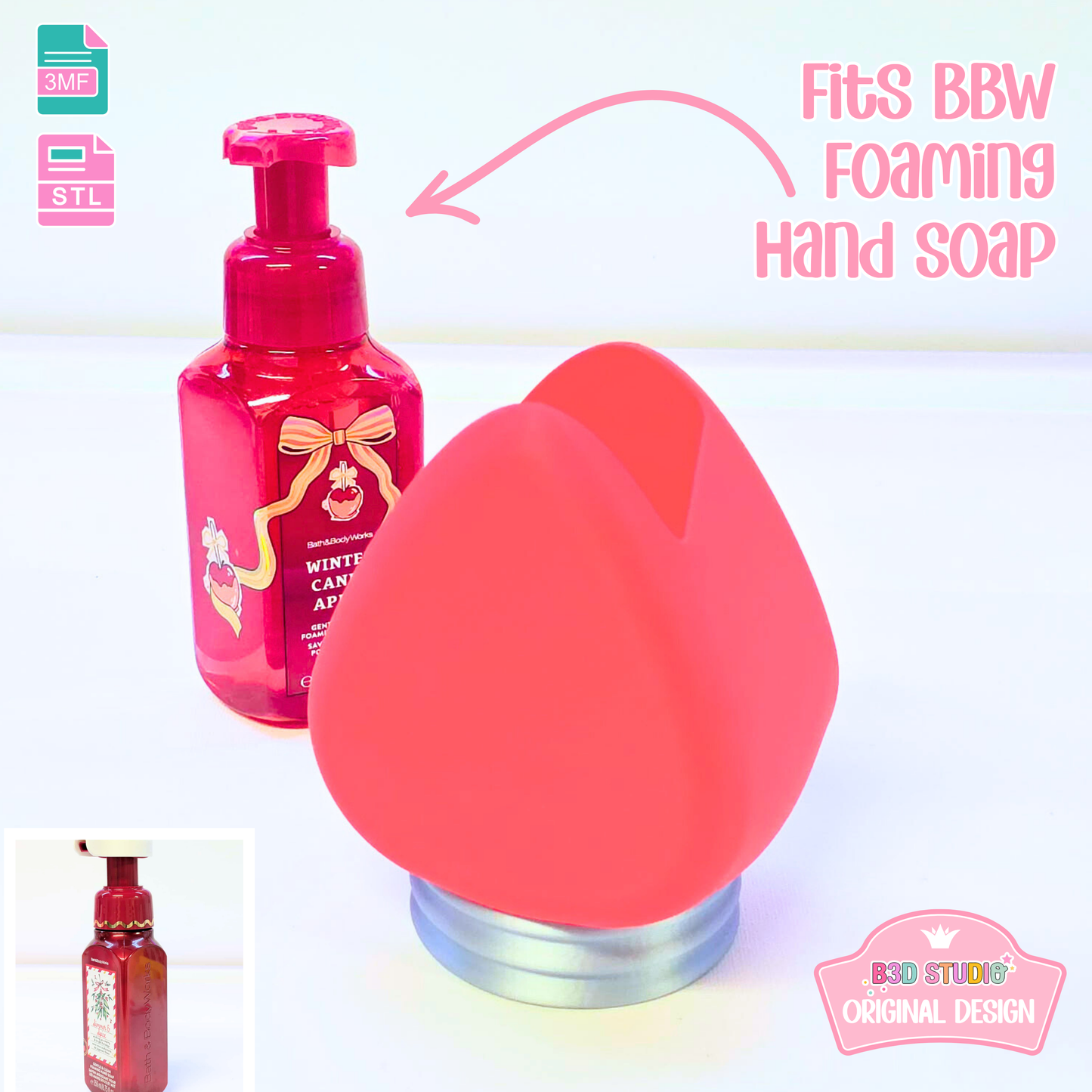 Christmas Light Soap Holder: 3D Print STL & 3MF File (Digital Download)