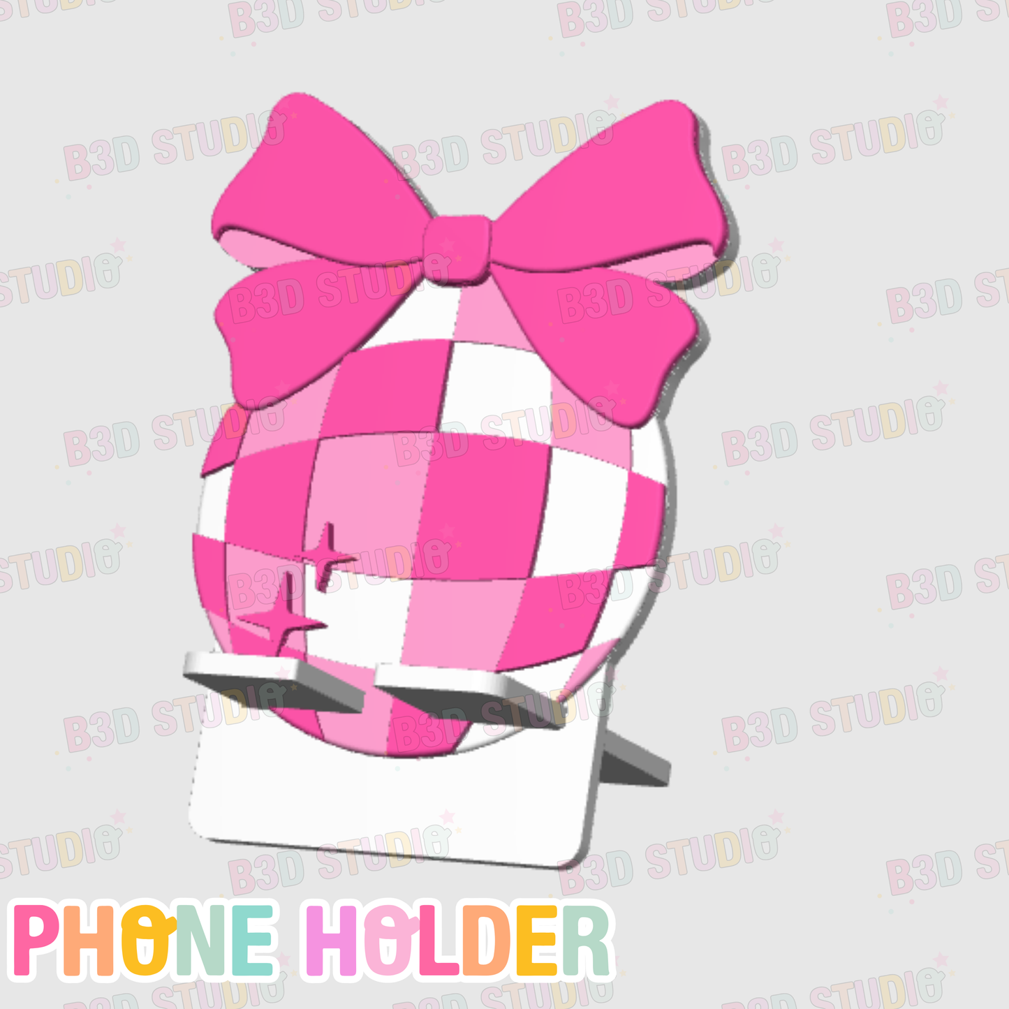 Disco Bow 3D Print File Bundle (STL & 3MF Digital Download)