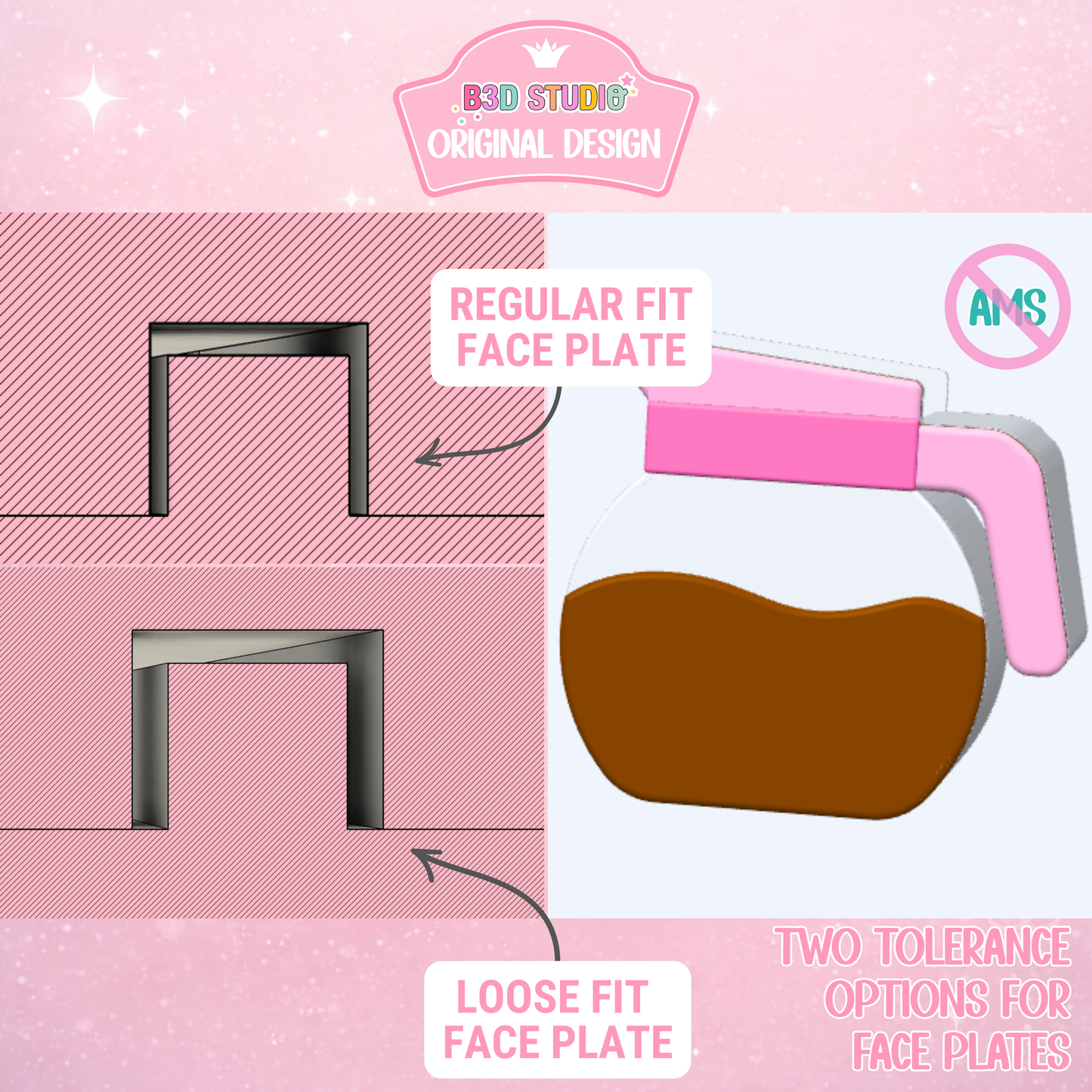 Coffee Pot Pen Holder: 3D Print STL & 3MF File (Digital Download)