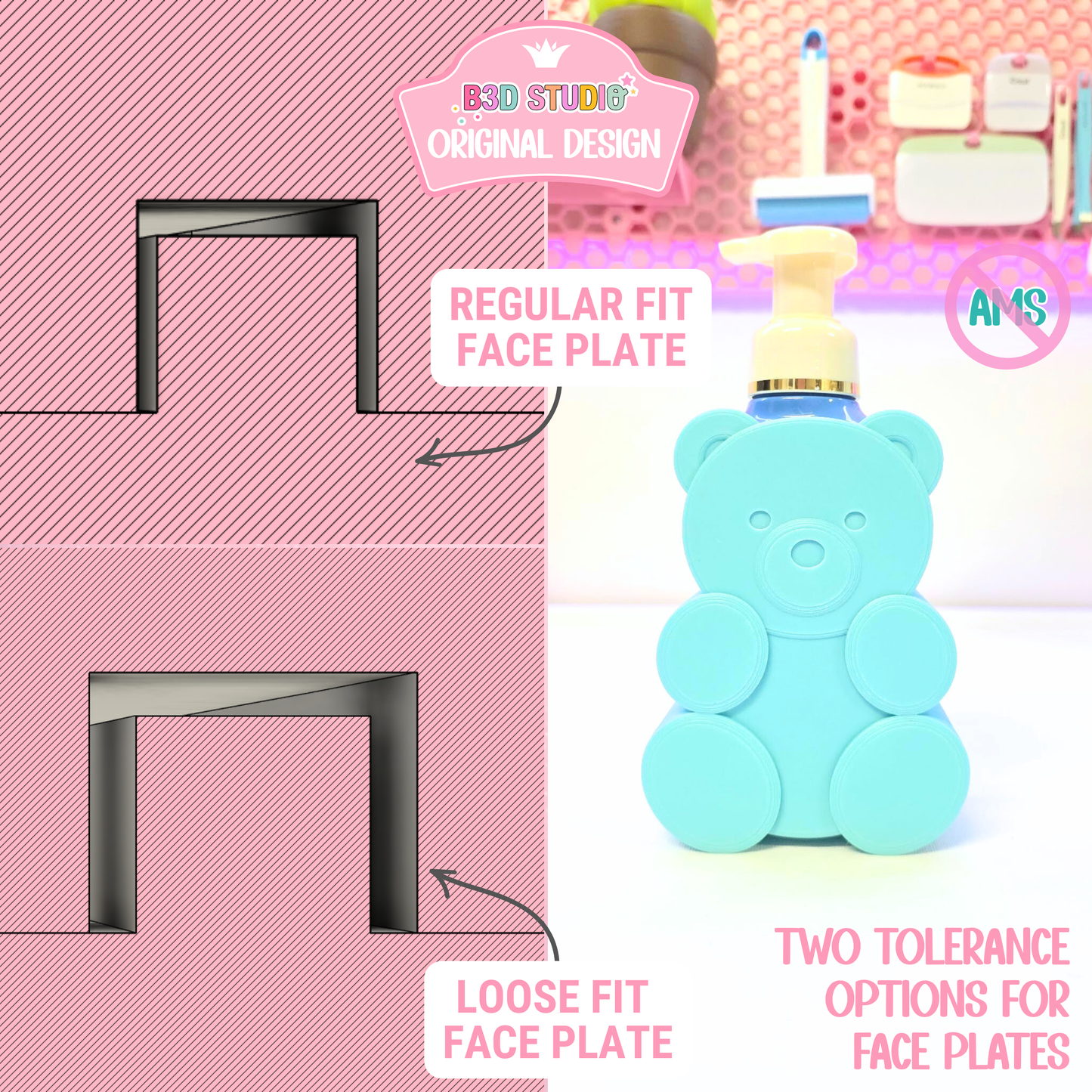 Gummy Bear Soap Holder: 3D Print STL & 3MF File (Digital Download)