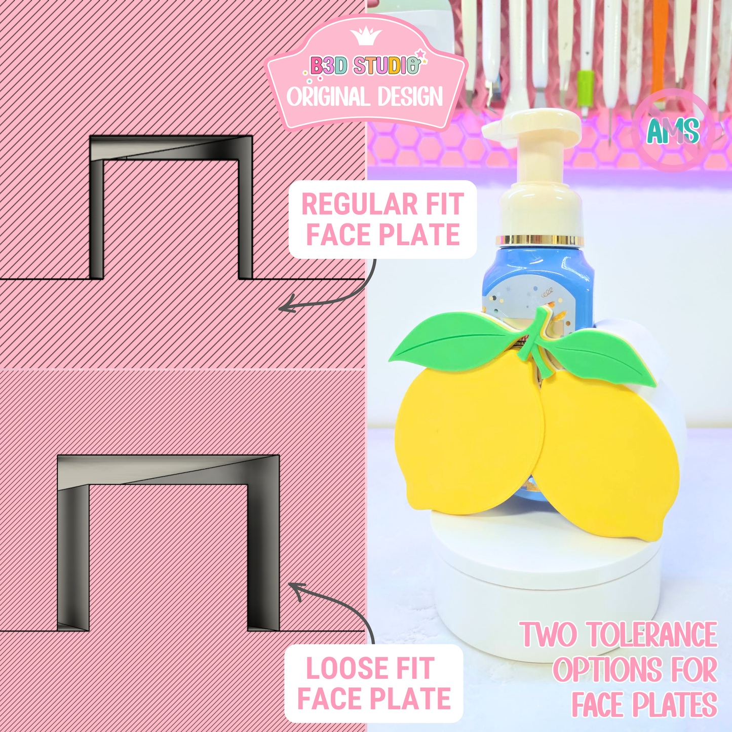 Lemons Soap Holder: 3D Print STL & 3MF File (Digital Download)
