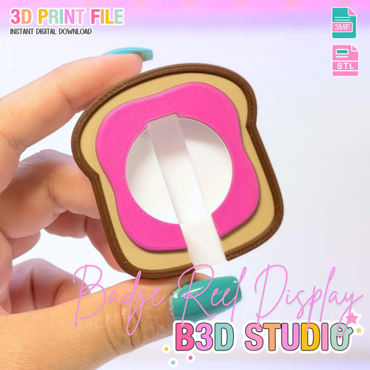 Digital Download - Toast Badge Reel Holder