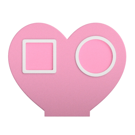 Digital Download - NFC Display Backing - Heart Backing