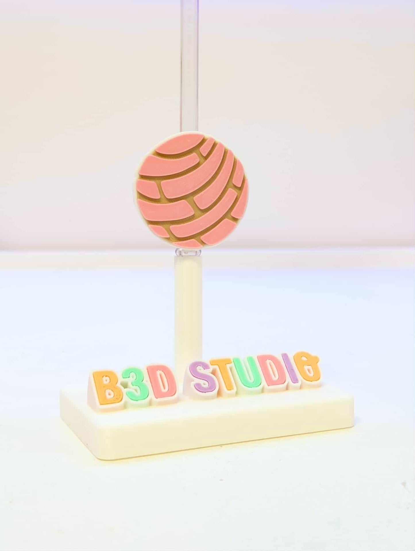 Straw Topper Display 3D Print File (STL & 3MF Digital Download)