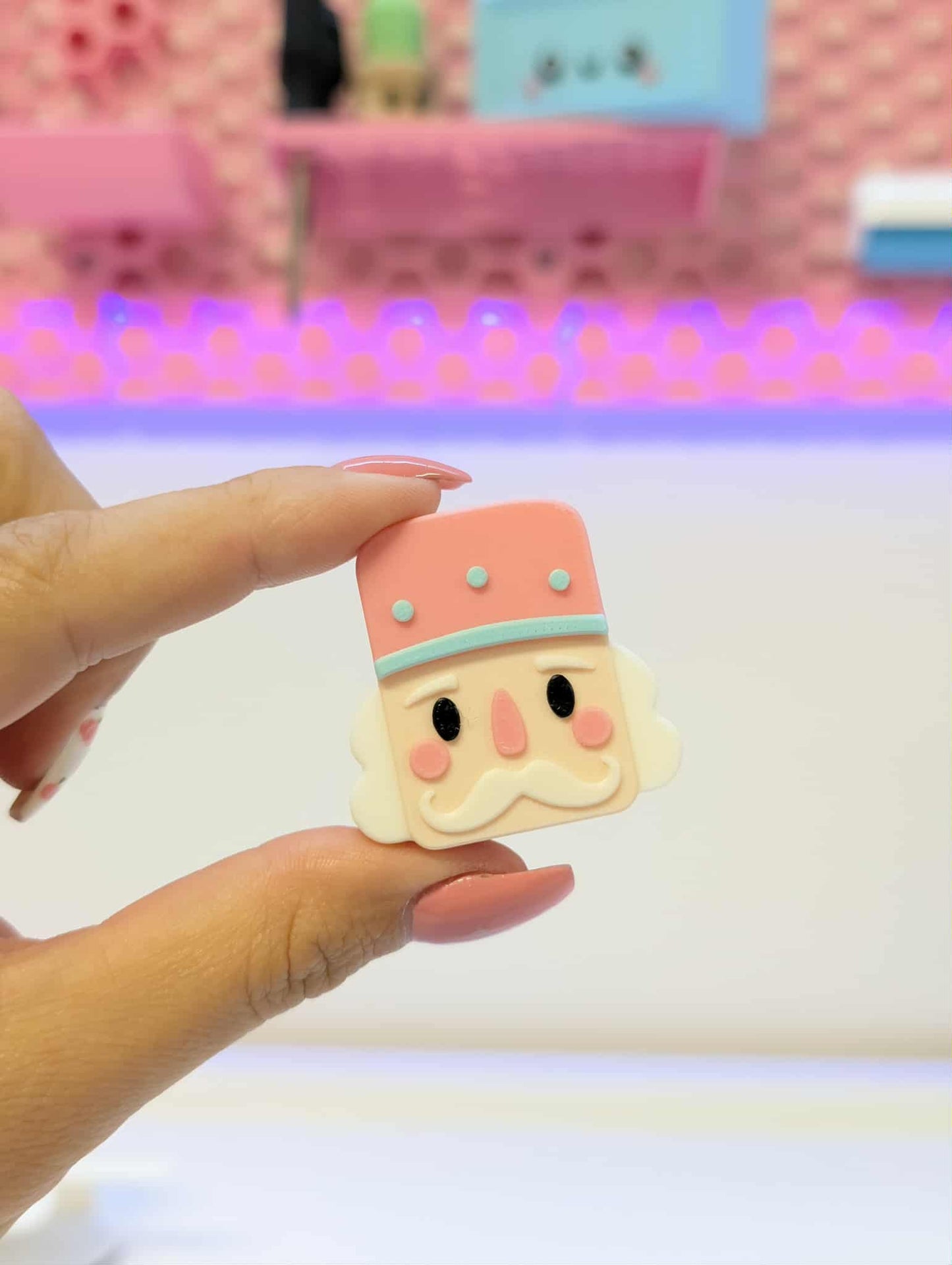 Nutcracker Straw Topper 3D Print File (STL & 3MF Digital Download) 8mm + 10mm Sizes