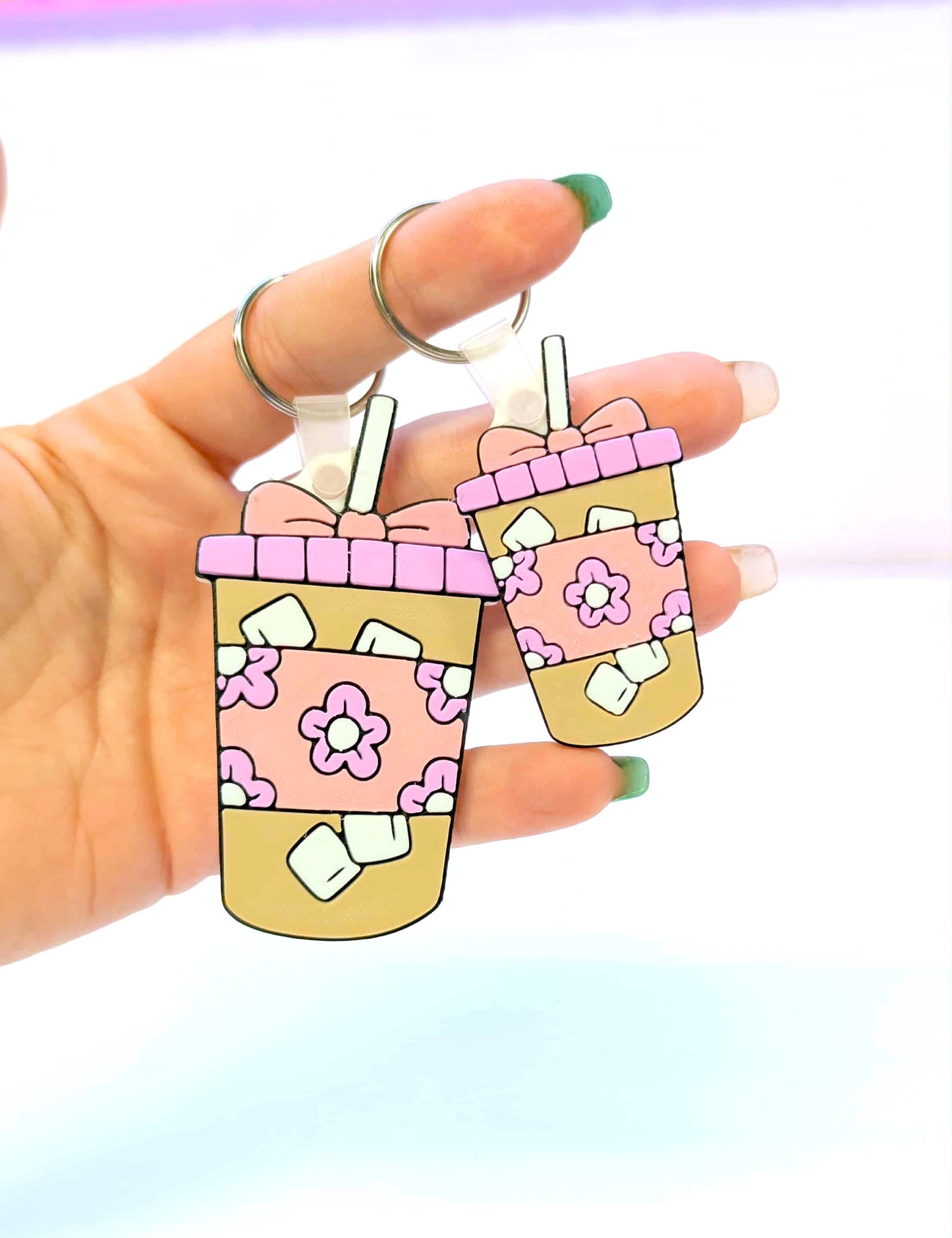 Digital Download - Iced Coffee NFC Keychain