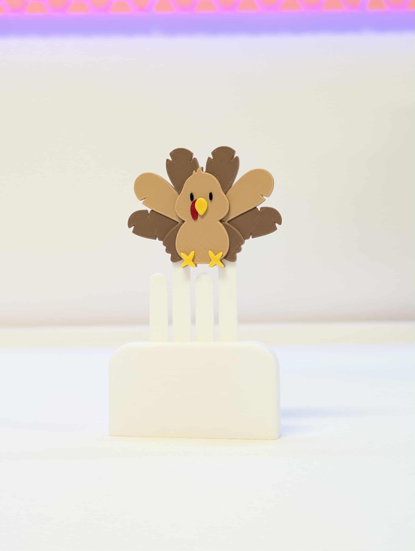 Turkey Paper Clip 3D Print File (STL & 3MF Digital Download)