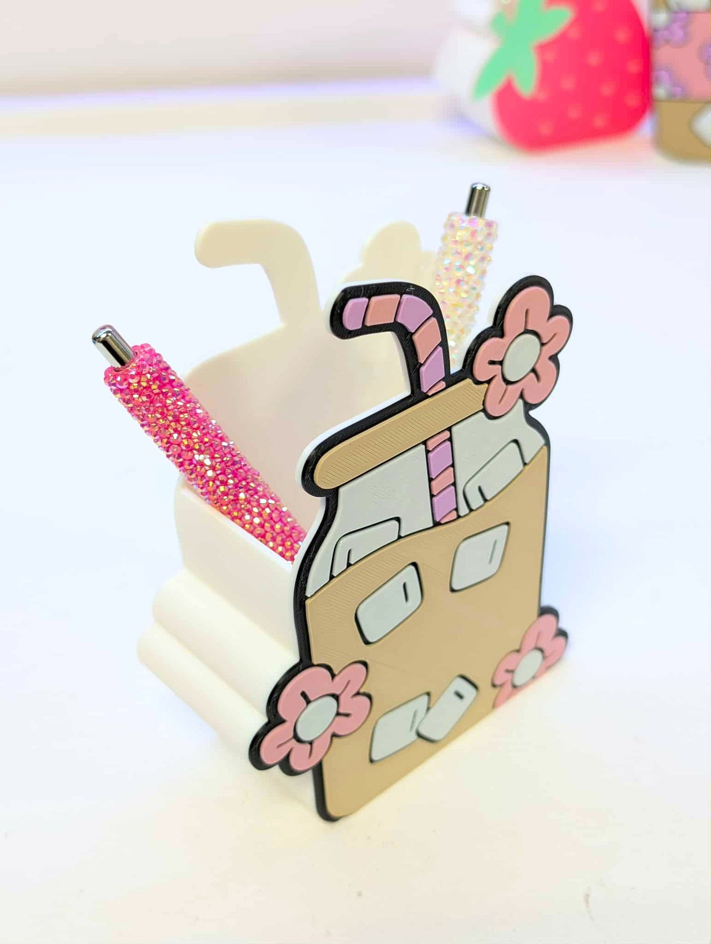 Digital Download - Glass Can Pen Holder STL & 3MF File