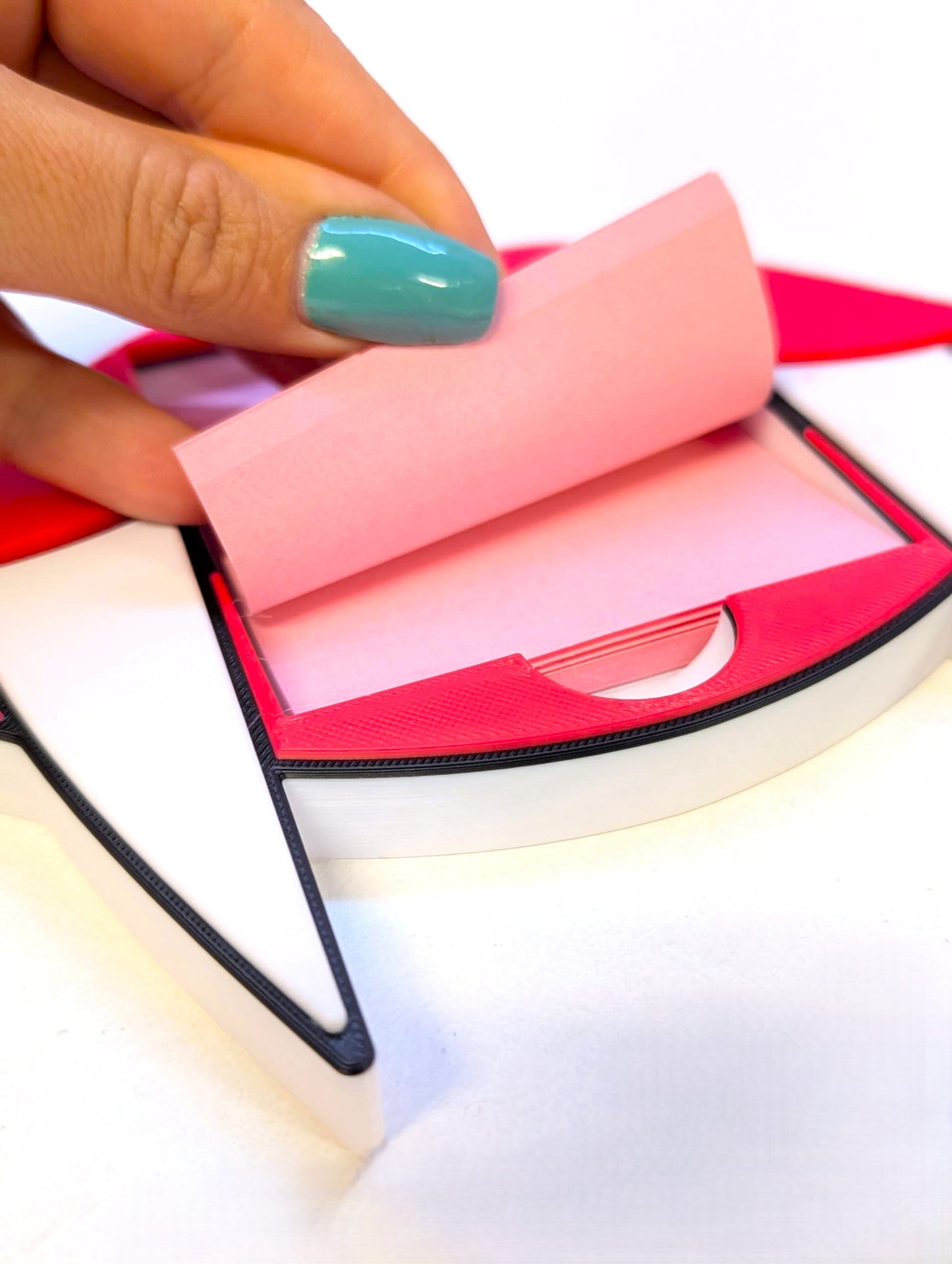 Vampire Lips Sticky Note Holder - STL & 3MF - Digital Download
