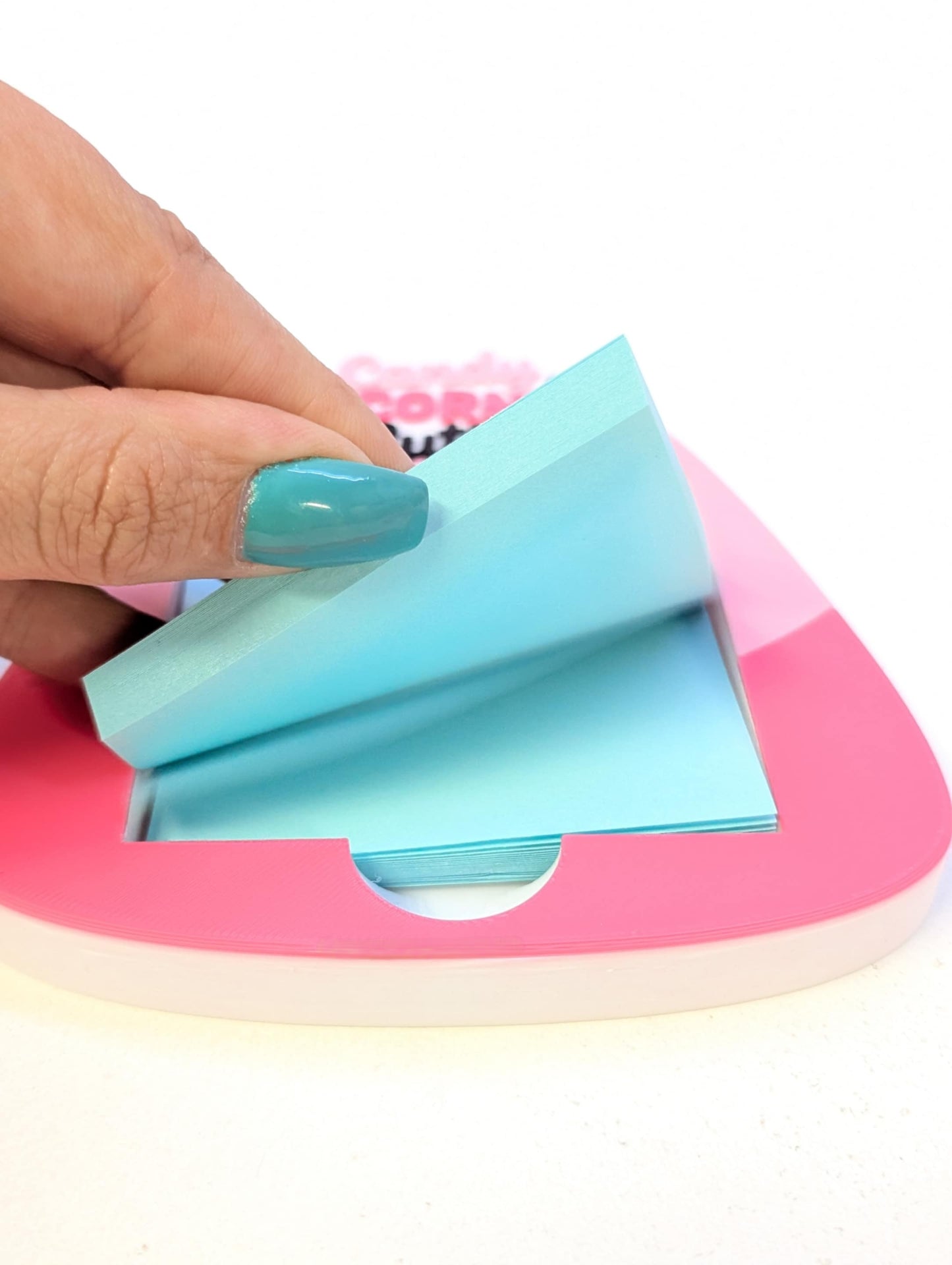 Candy Corn Cutie Sticky Note Holder - STL & 3MF - Digital Download